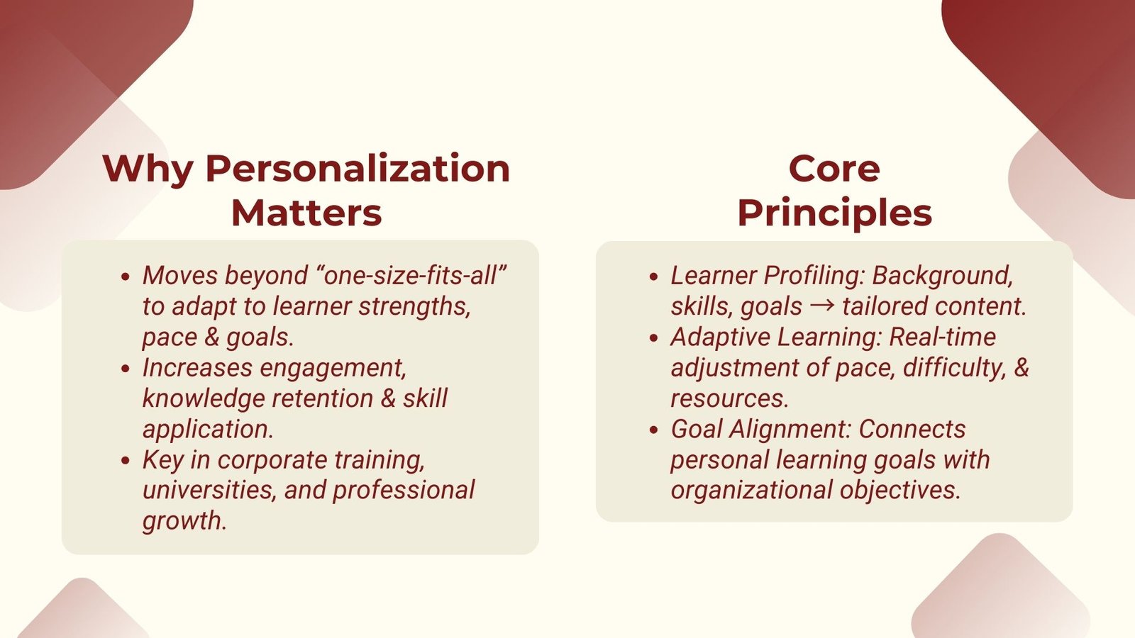 Designing Personalized Learning Paths in LMS Platforms