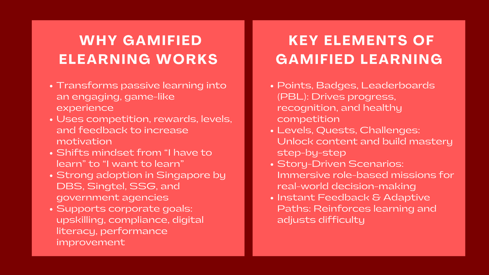 Gamified eLearning Making Learning Fun and Effective