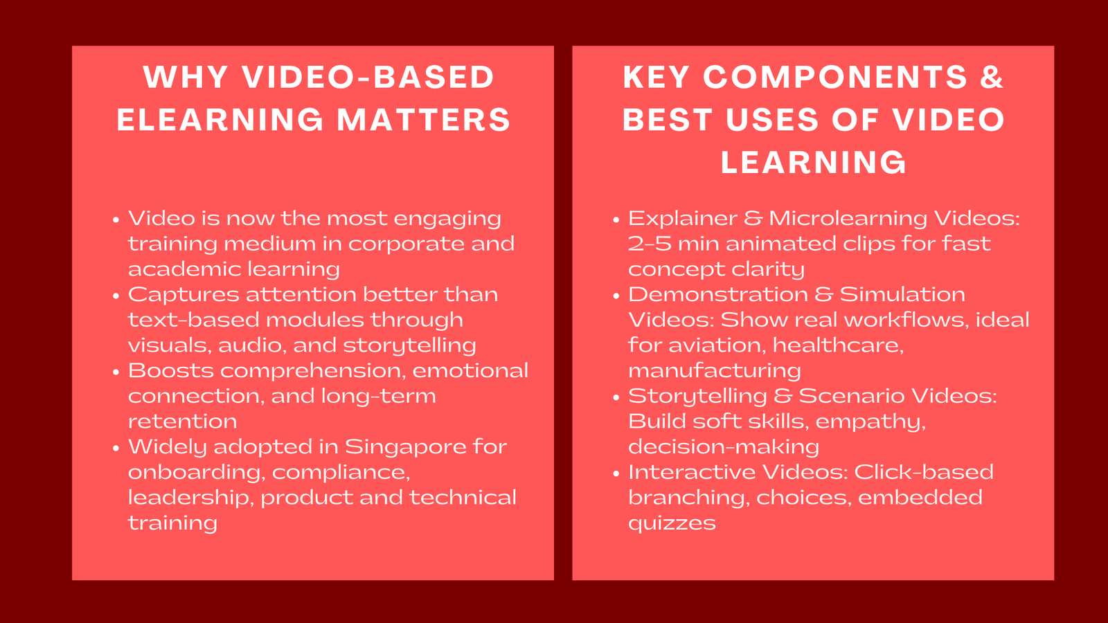 Video-Based eLearning Engaging Learners with Visual Content
