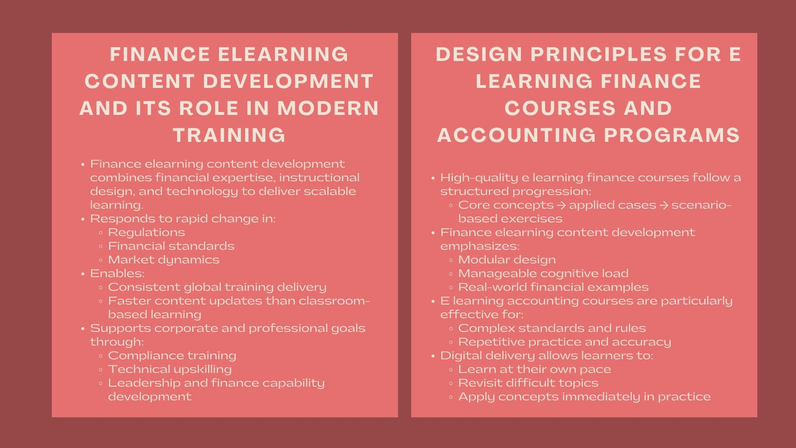 How to Master Financial eLearning Design